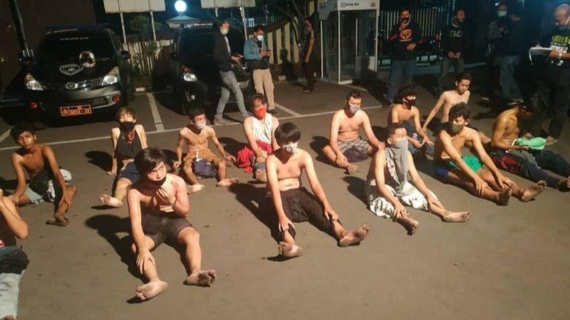 Gara-gara Lomba Lari, Puluhan Pemuda di Kramat Jati Diamankan