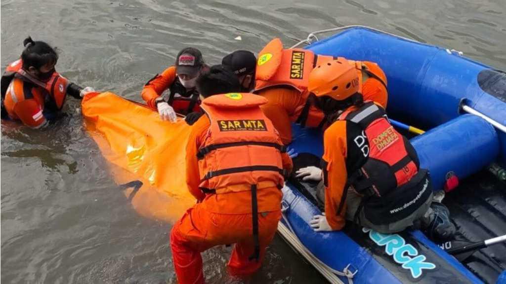 Gibran Ditemukan Tewas Tenggelam di Kali Ciliwung