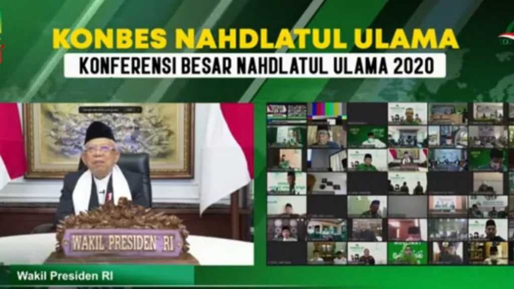 Ma'ruf Amin Minta PBNU Tingkatkan Literasi Digital dalam Berdakwah