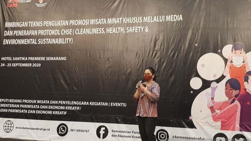 Kemenparekraf Latih Milenial Kenalkan Pariwisata Berprotokol Kesehatan