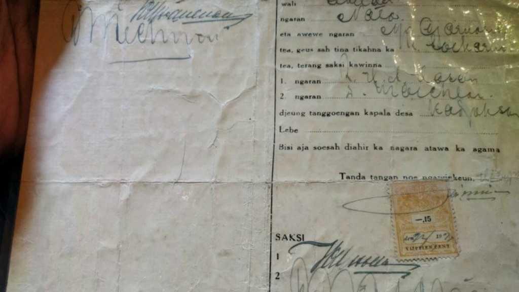 Surat Nikah dan Cerai Soekarno-Inggit Garnasih Akan Dijual, Harusnya?