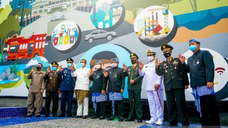 HUT Kota Bandung ke 210, Wali Kota Oded: Momen Pemersatu Hadapi COVID-19