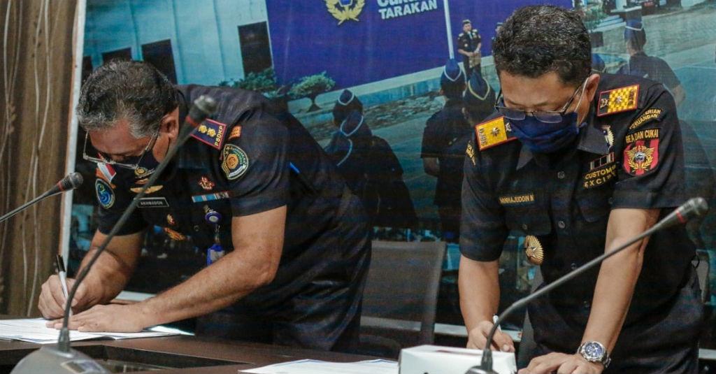 Tingkatkan Devisa Ekspor, Bea Cukai dan PSDKP Teken Nota Kesepahaman