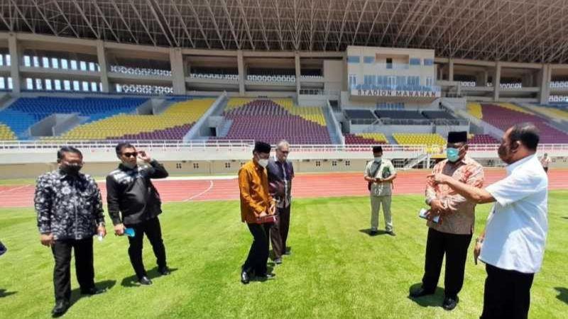 Komisi X DPR RI Kagumi Fasilitas Stadion Manahan Solo