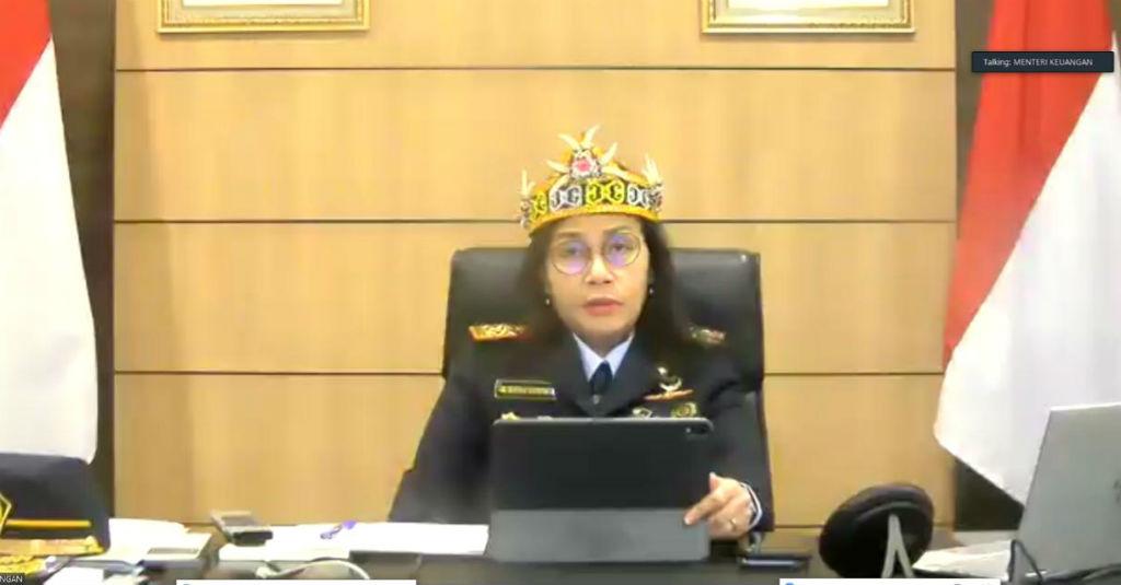 Menteri Keuangan Meriahkan Acara Virtual Hari Bea Cukai Ke-74