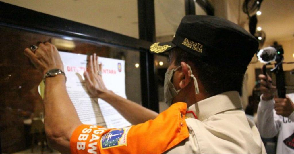 40 Tempat Usaha di Jaktim Ditutup karena Langgar PSBB