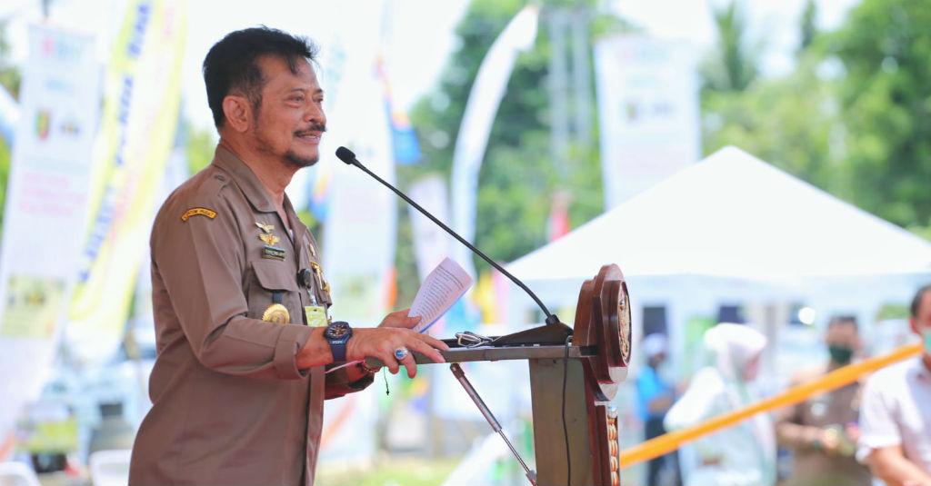 Mentan Launching Kartu Petani di Lampung, Salurkan KUR dan Asuransi Tani