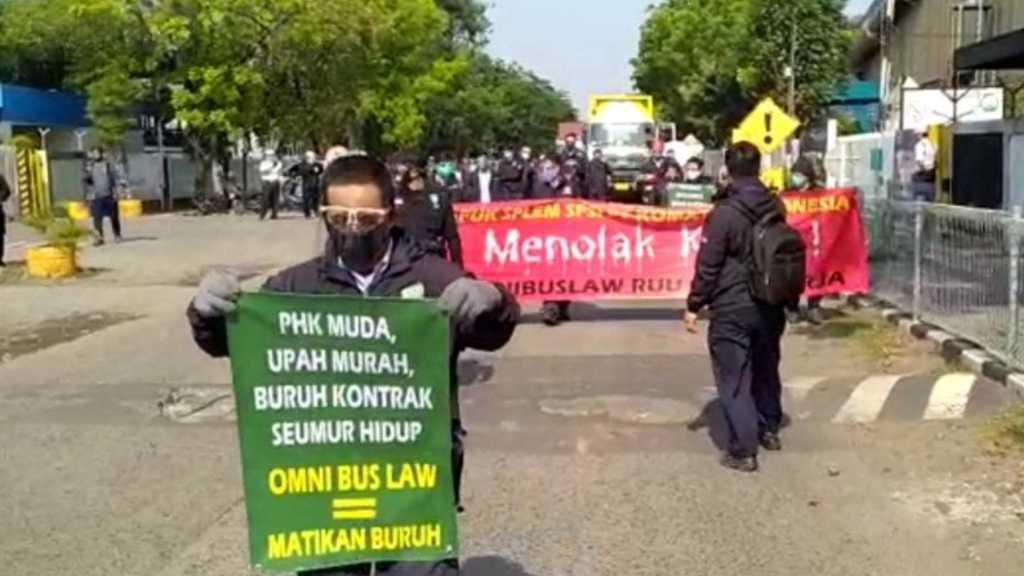 5.000 Buruh Bakal Unjuk Rasa Tolak Undang-Undang Ciptaker di Pulogadung