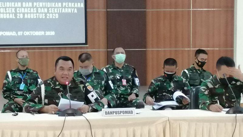 Danpuspomad: Jumlah Tersangka Perusakan Mapolsek Ciracas Bertambah