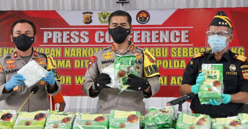 Bea Cukai dan Kepolisian Gagalkan Penyelundupan 60 Kg Sabu