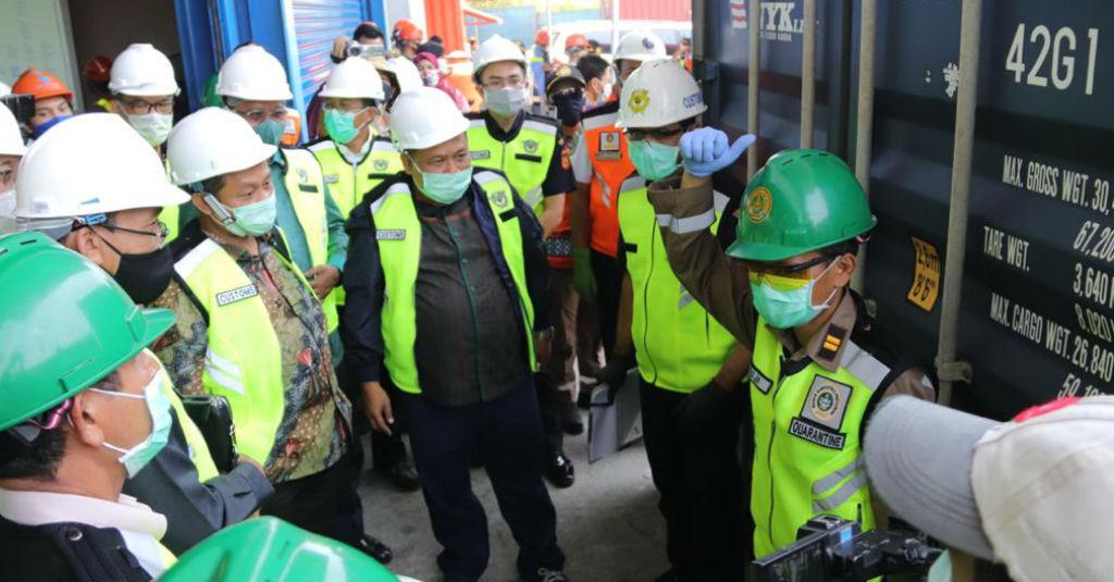 Bea Cukai dan Komisi XI DPR Tinjau Implementasi NLE