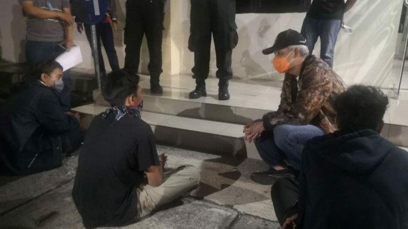 Ditanya Ganjar, Pelajar: Bangun Tidur Lihat HP Ramai Demo, Terus Ikutan