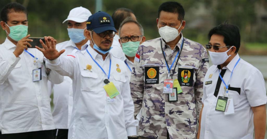 Mentan: Kawasan Food Estate Terapkan Teknologi Pertanian Modern