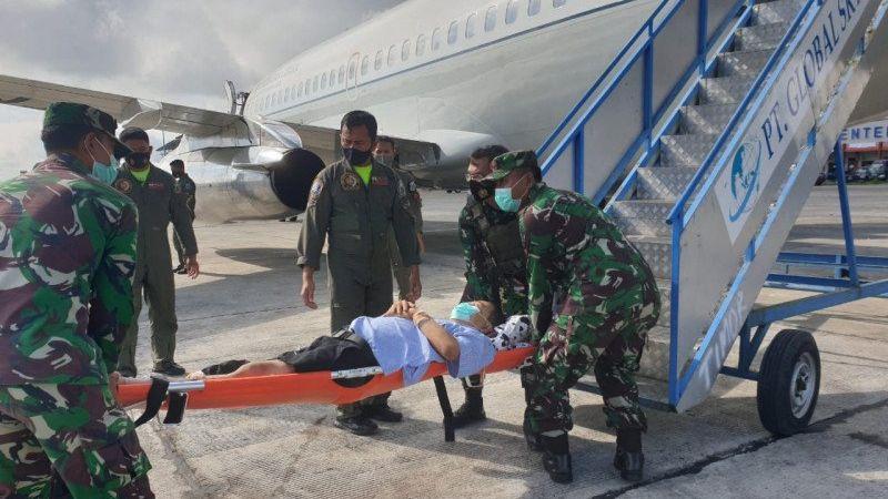Anggota TGPF Intan Jaya yang Tertembak Dievakuasi ke Jakarta