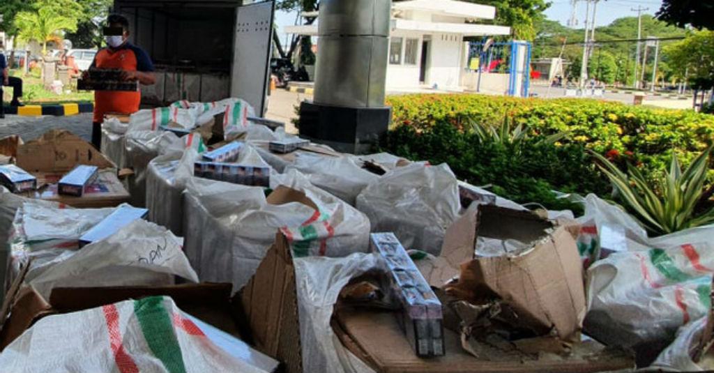 Petugas Bea Cukai Gagalkan Peredaran Rokok Ilegal di Kudus dan Demak