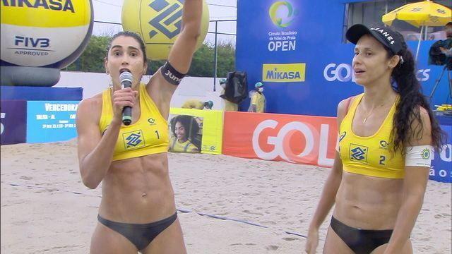 Teriak Turunkan Presiden, Atlet Voli Pantai Brazil Terhindar dari Hukuman