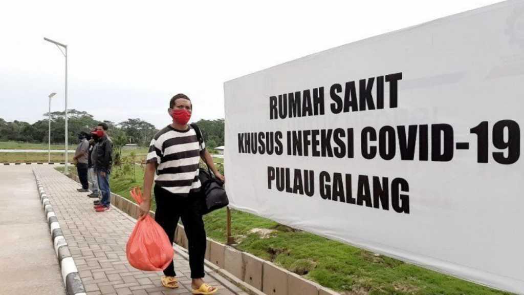 208 Pasien COVID-19 Dirawat di RSKI Pulau Galang