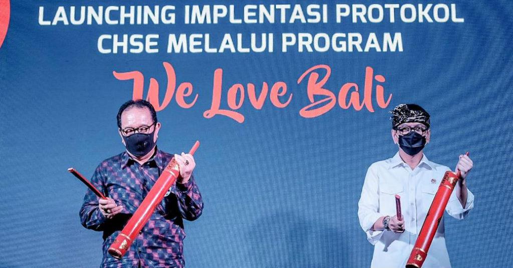 Perkuat Penerapan Protokol Kesehatan, Kemenparekraf Kampanye 'We Love Bali'