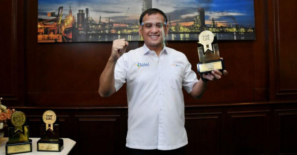 Pupuk Kaltim Raih 3 Penghargaan Top GRC Award 2020