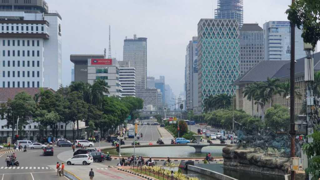 Demo Tolak UU Ciptaker, Jalan MH Thamrin Terpantau Lancar dan Kondusif