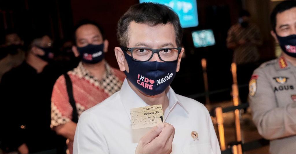 Menparekraf Imbau Pengelola Bioskop Terapkan Protokol Kesehatan dengan Baik