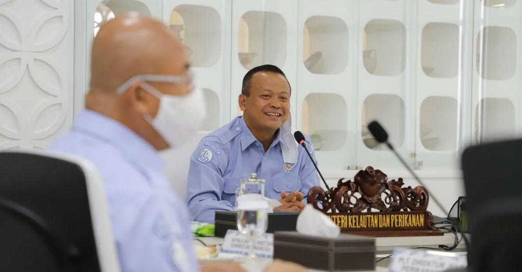 Menteri Edhy Keluhkan Petambak Sulit Dapat Kredit Bank