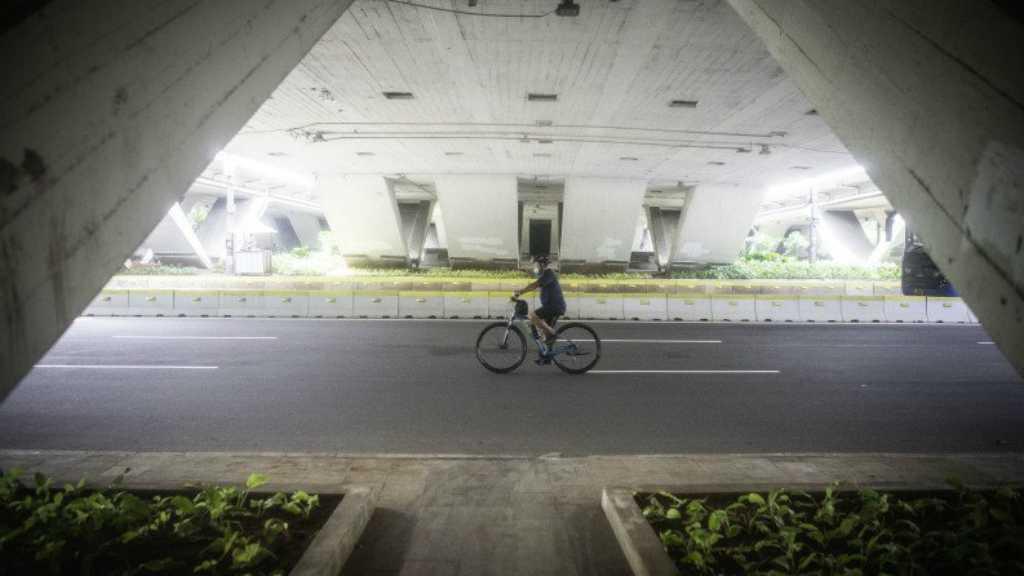 Kadishub DKI pada Pesepeda: HP Jangan Diletakkan di Punggung