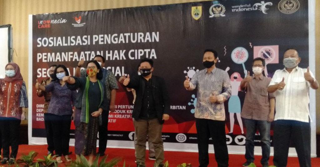 Kemenparekraf Sedang Godok Peraturan Menteri Terkait 'Performing Right'