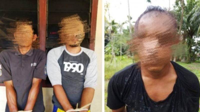 Tiga Perampok Pengusaha Kelapa Sawit Diringkus Polisi