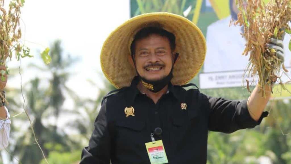 Dari Polman-Sulbar Mentan Syahrul Genjot Produksi Kedelai dengan Kemitraan