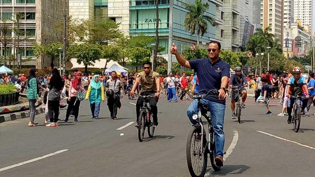 Anies: Pandangan Sepeda untuk Sport Harus Diubah Jadi Transport