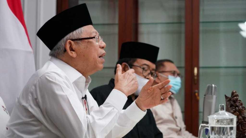 Ma’ruf Amin Ingin Pasar Halal Diisi Produk Dalam Negeri