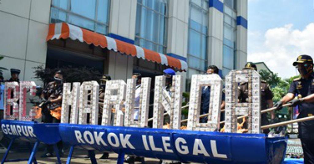 Bea Cukai Marunda Musnahkan Miras dan Rokok Ilegal Senilai Rp411 Juta