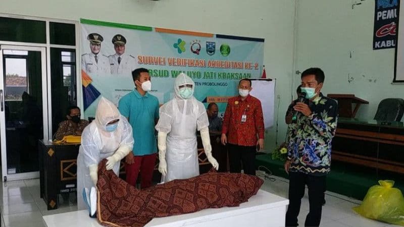Viral Jenazah Pasien COVID-19 Matanya Berdarah, Ini Kata Satgas