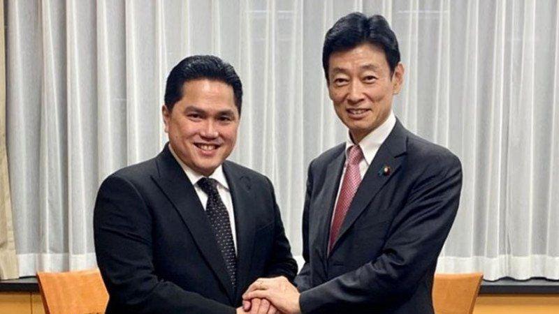 Erick Thohir Jajaki Kerja Sama Jepang Bidang Kesehatan hingga EV Battery