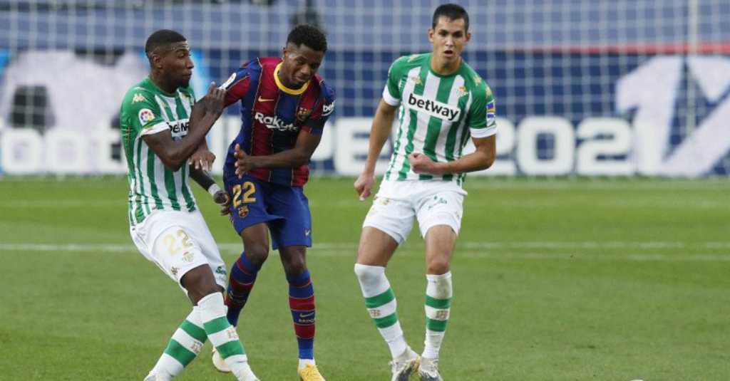 Alami Cedera Saat Lawan Real Betis, Ansu Fati Harus Menepi Dua Bulan