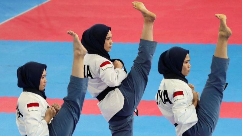 Tingkatkan Fisik, Pelatnas Taekwondo Pilih Berlatih di Gunung dan Pantai