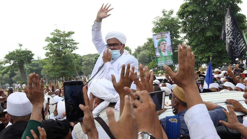 Drop Setibanya di Petamburan, PA 212 Ungkap Kondisi Terkini Habib Rizieq