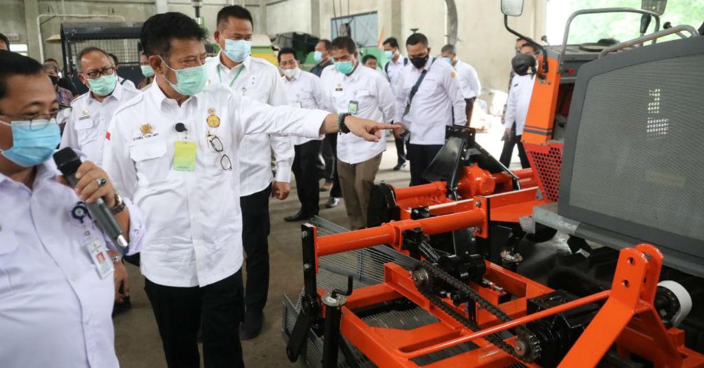 Mentan Syahrul Dorong Mekanisasi Mesin Pertanian