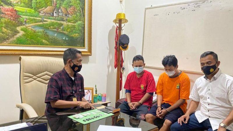 Pengemudi Ojek Online Merangkap Kurir Sabu Diciduk Polisi