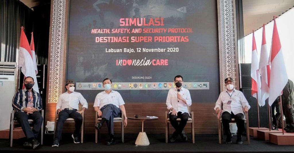 Didukung 23 K/L, Kemenparekraf Gelar Simulasi Protokol 3K Pariwisata