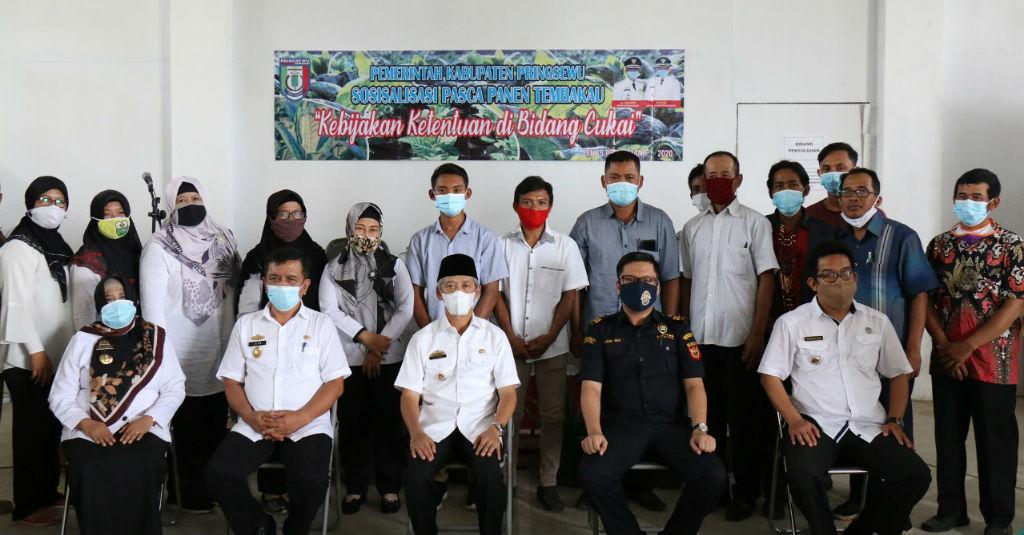 Kembangkan Potensi Hasil Panen Tembakau, BC Bandar Lampung Bersinergi