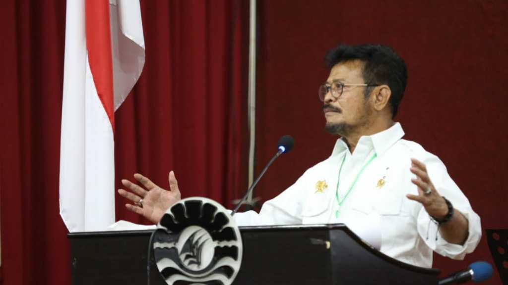 Mentan: Membentuk Pemuda Harus Kreatif dengan Pendekatan Teknologi