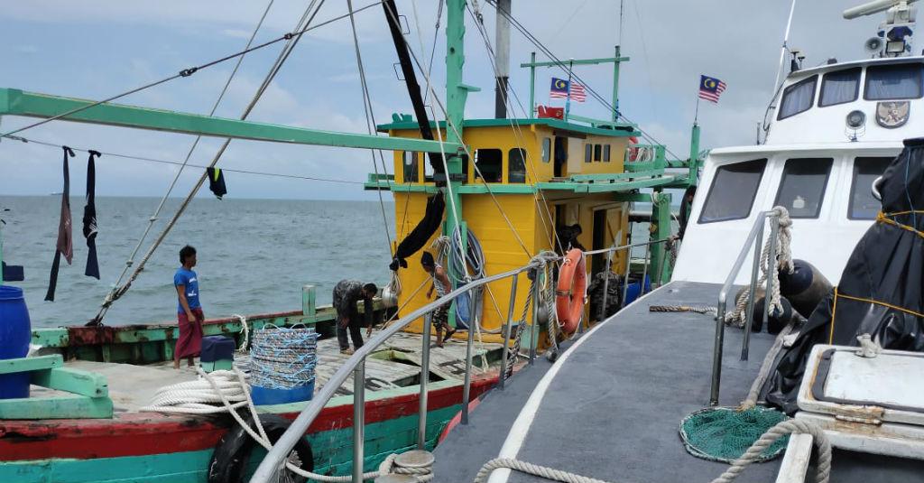 Lagi, KKP Tangkap Kapal Ikan Berbendera Malaysia di Selat Malaka
