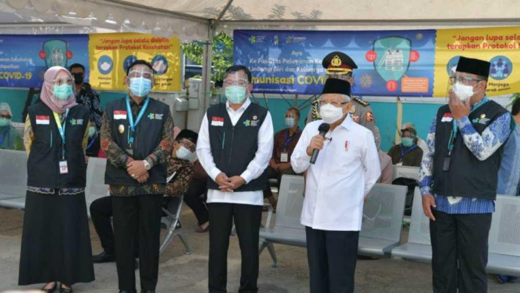 Warga Cikarang, Begini Proses Vaksinasi COVID-19 dari Wapres Ma'ruf Amin