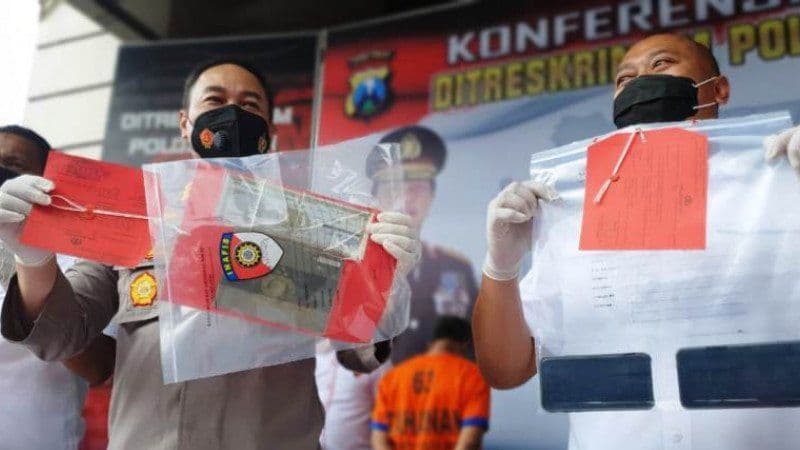 Polda Jatim Bongkar Investasi Bodong Berkedok Jual Beli Uang Asing