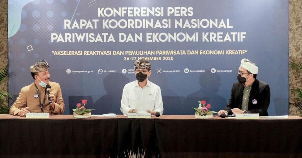 Menparekraf: Pentingnya Kolaborasi untuk Buka Kembali Destinasi Wisata