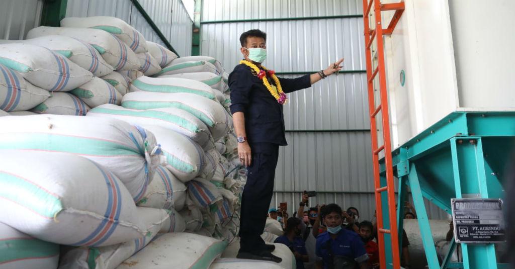 Tinjau Vertical Dryer, Mentan: Genjot Produksi dengan Mekanisasi