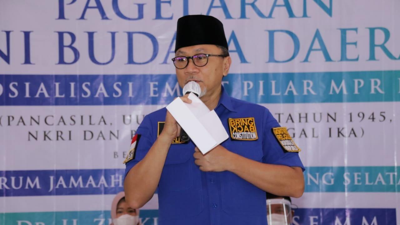 Zulkifli Hasan Ajak Seluruh Elemen Bersinergi Menuju Indonesia Lebih Baik