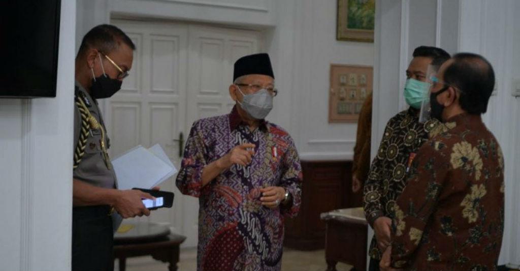 Wapres Ma'ruf Amin Harap Bank Syariah Gabungan Jadi Jangkar Ekonomi